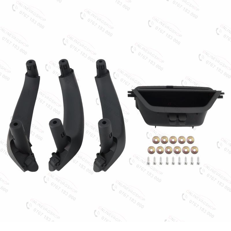 Set 4 manere interior Bmw X3 F25 X4 F26 culoare Negru
